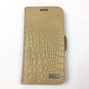 iPhone X folding wallet case